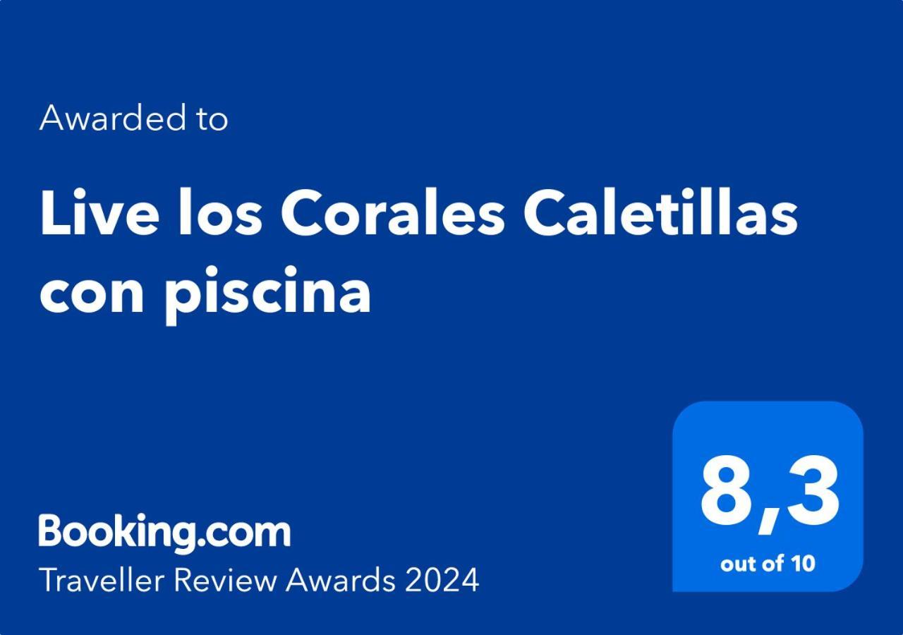 Live Los Corales Caletillas Con Piscina Leilighet Araya  Eksteriør bilde